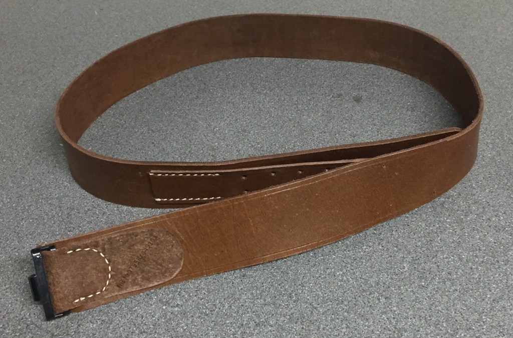 Leather Equipment Waist Belt Brown RUM024 | Richard A Underwood ...