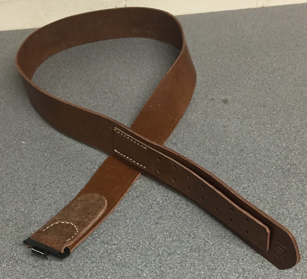 Leather Equipment Waist Belt Brown RUM024 | Richard A Underwood ...